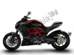 Alle originele en vervangende onderdelen voor uw Ducati Diavel Carbon 1200 2013.
